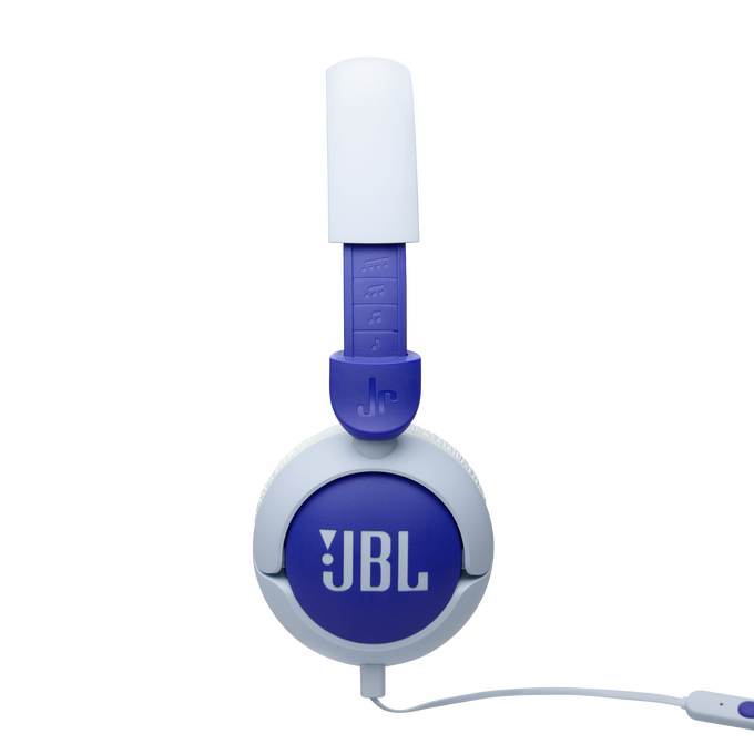 JBL Junior 320 - Blue - Wired on-ear kids headphones - Left image number null